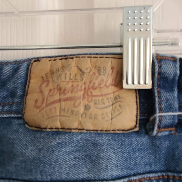 SPRINGFIELD JEANS & TWILLS Men's Slim Fit‎ Distressed Stretch Jeans W30 - Picture 9 of 10